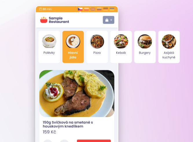 ukázka MENU