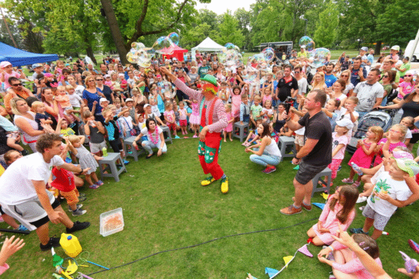 Klaun Brdík vystoupení se vším všudy